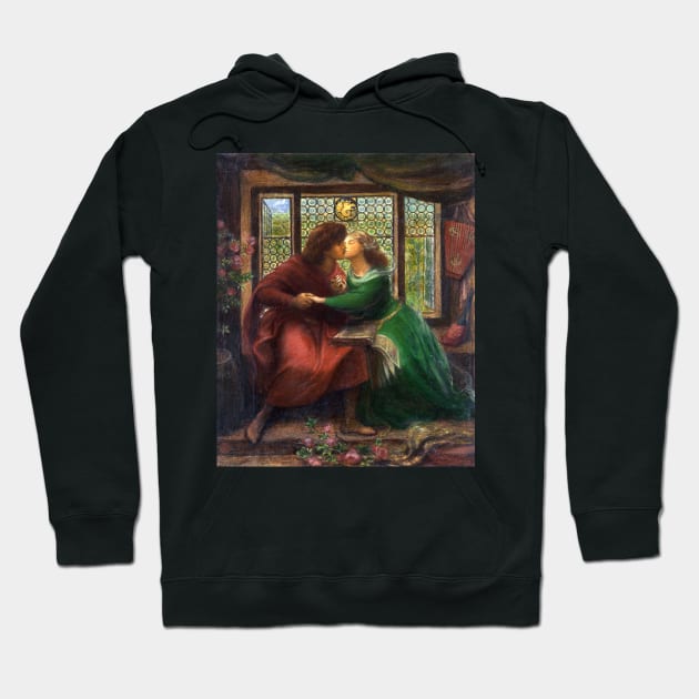 Paolo and Francesca - Dante Gabriel Rossetti Hoodie by forgottenbeauty